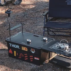 Outdoor Camping Thor Slide rail Storage Box Accessories Outdoor Multifunctional Desk Plate Tactical  for THOR Camping Supplies