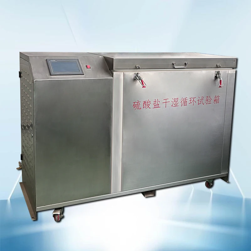 Dry and wet cycle test chamber all stainless steel corrosion resistance