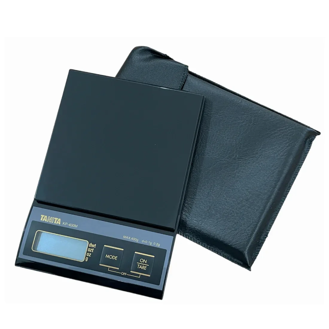 TANITA KP-400M High Precision Digital Scale 400g Capacity 0.2g Accuracy Large Thin Platform Jewelry Gold Food Kitchen Lab Scale