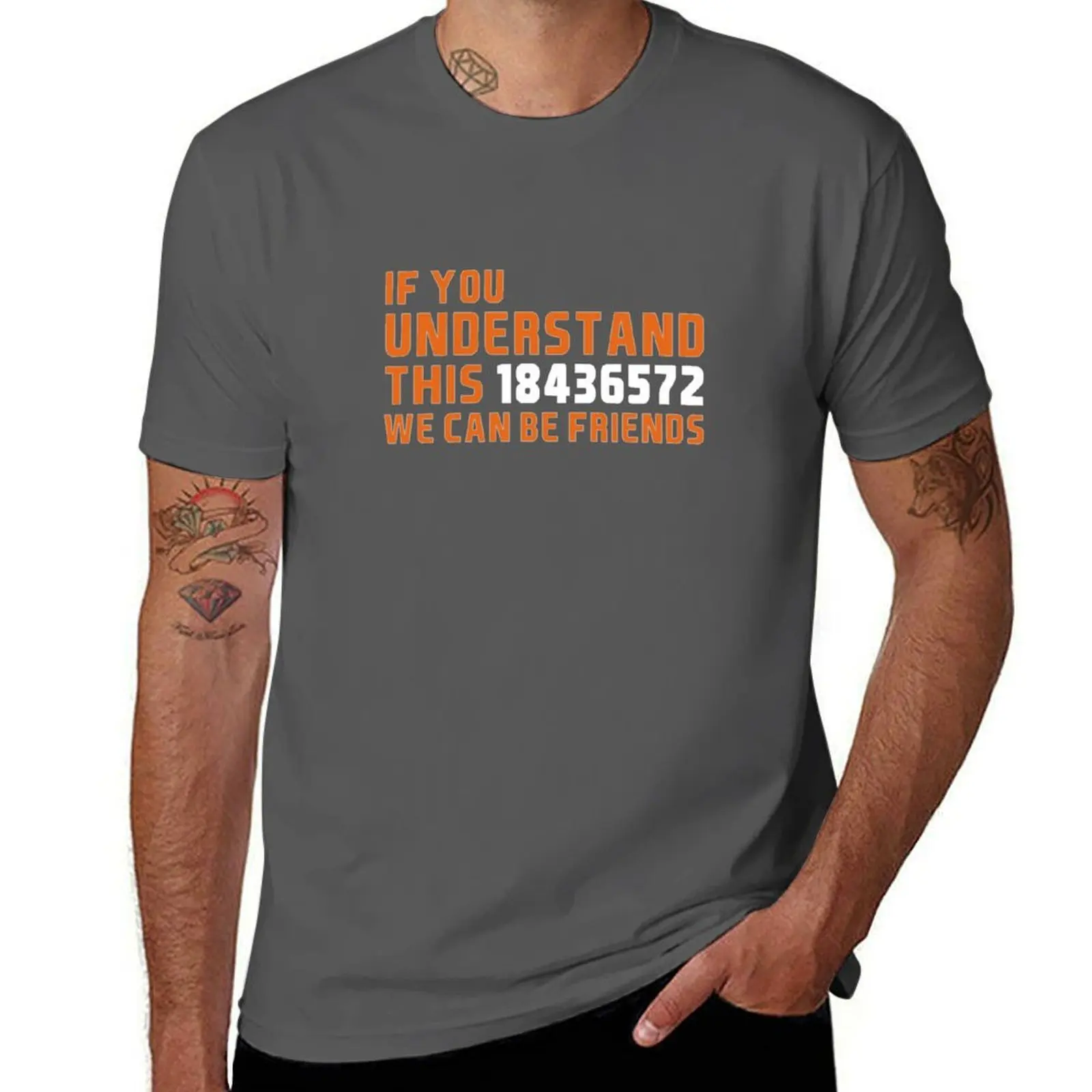 

If You Understand This 18436572 We Can Be Friends T-Shirt Breathable Workout Short Sleeve Top