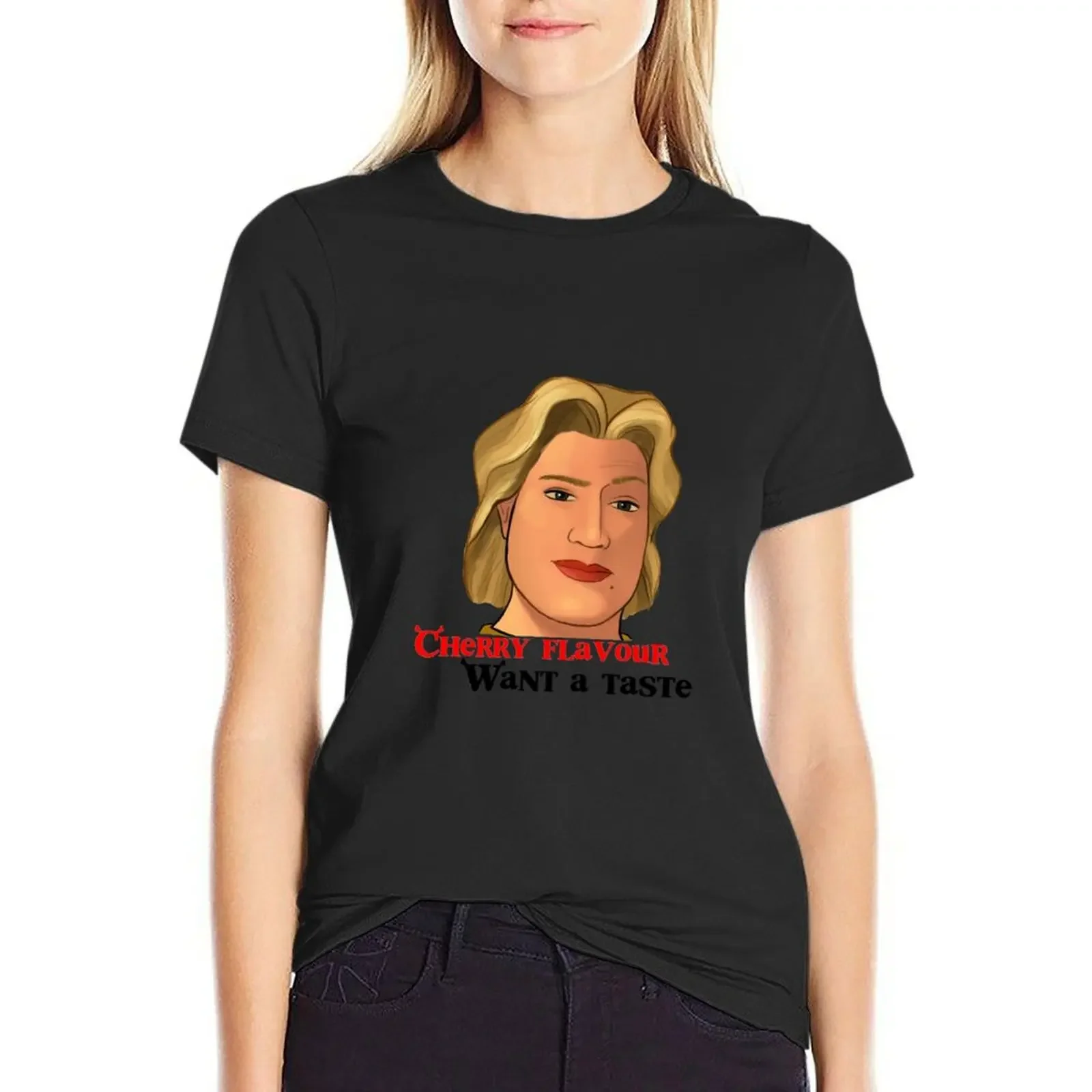 Prince Charming Lips T-Shirt tees funny female graphic t-shirts for Women