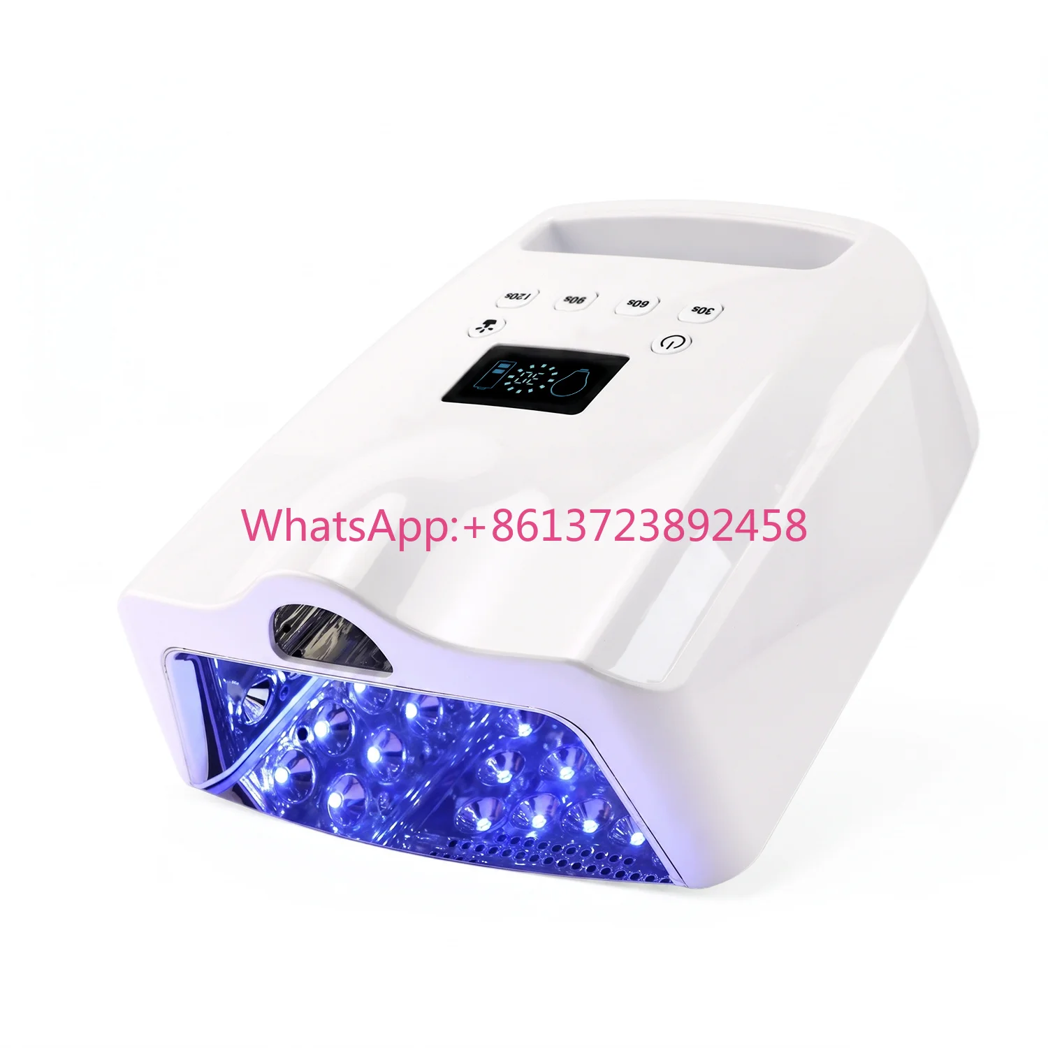 New Arrival 128W High Power Quartz LED UV Nail Lamp & Thumb Curing Dryer Light Plastic Home Professional for Nail Salons