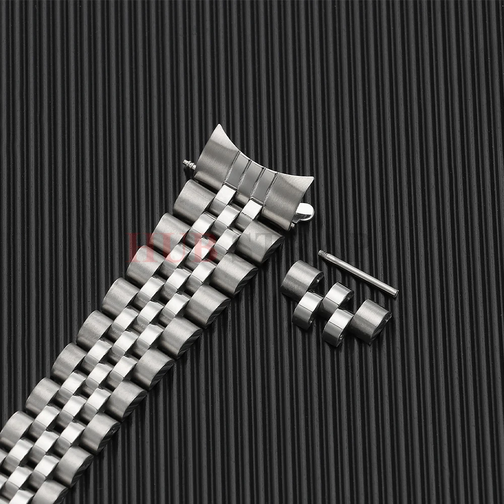 16*8 مللي متر ل الغوص حزام ساعة اليد تمديد القسم 16*9 مللي متر ل شبح المياه الفولاذ المقاوم للصدأ ساعة اكسسوارات حزام تمديد القسم