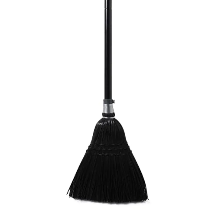 

Broom Commercial Indoor Outdoor Broom 55.5 inch Tall for Courtyard Garage Lobby Mall Market Floor Home Office Leaves Stone Dust
