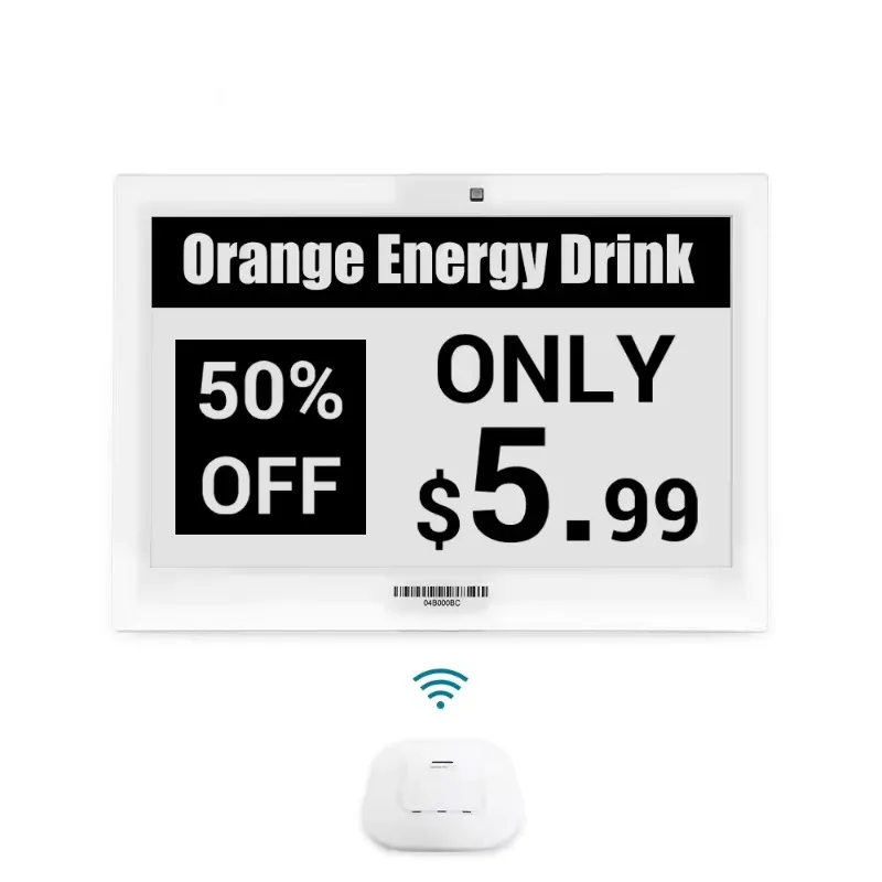 7.5inch E-ink Electronic Shelf Label Digital E-ink Display Black White Red Three Color for Groceries Markets Supermarket
