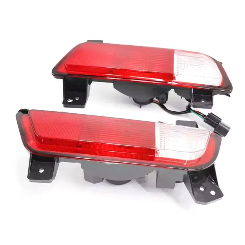 

Rare 2Pcs Car Rear Bumper Reflector Light Stop Lamp Warning Fog Light Tail Lamp For JAC T8 Pickup 4133300P306A 4133400P306A