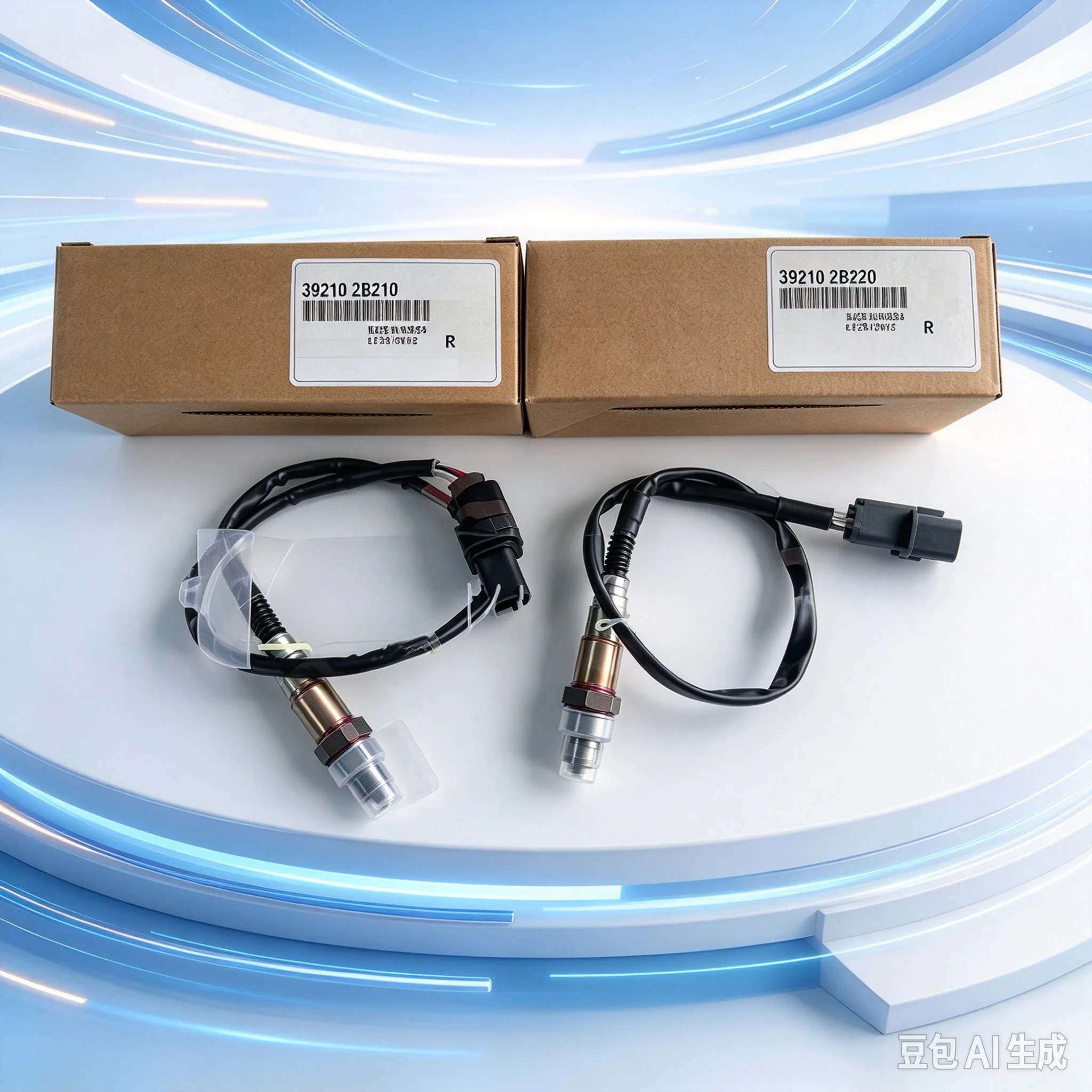 Pack Upstream & Downstream O2 Oxygen Sensor For Kia Rio Soul Hyundai Accent