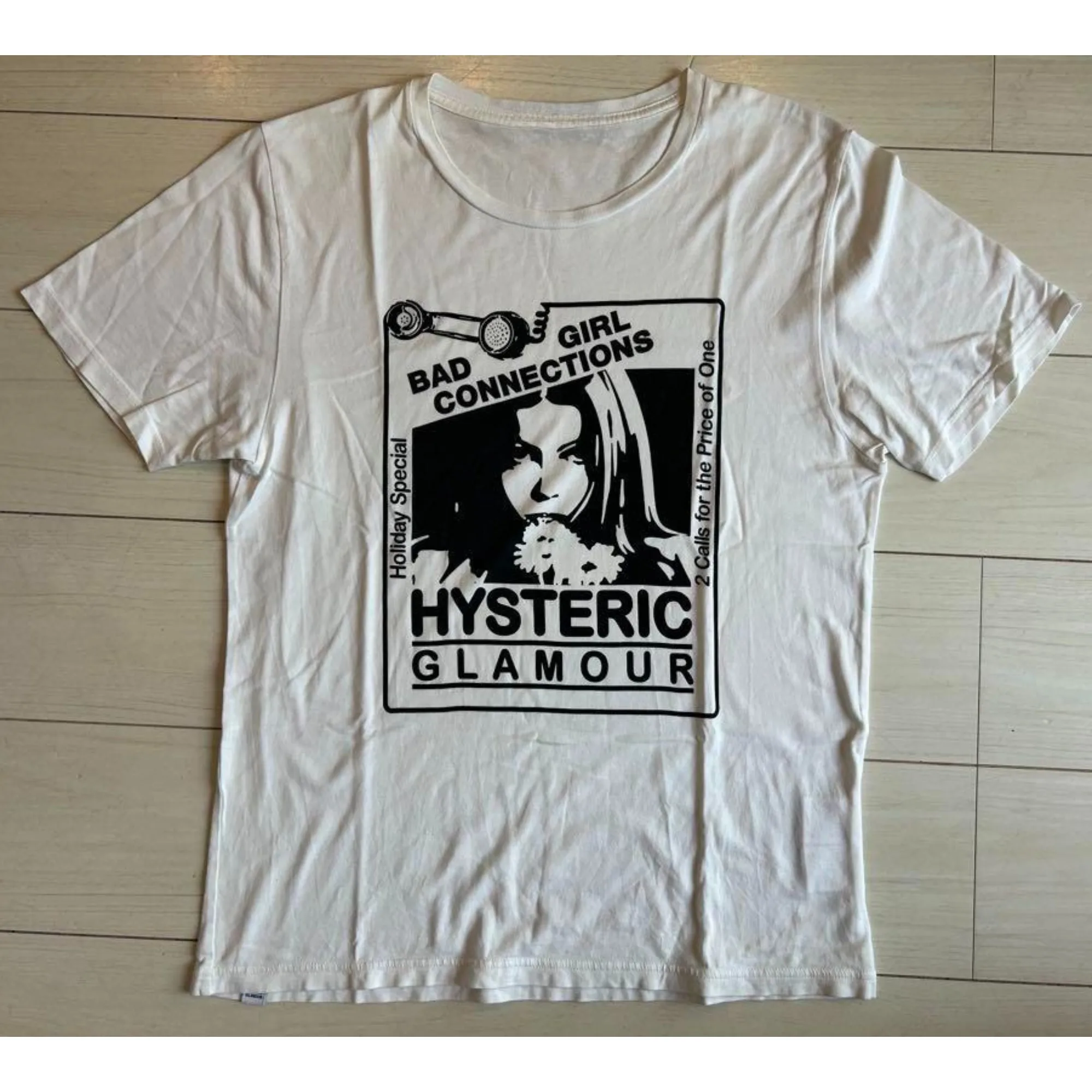 Hysteric Glamour 90s Retro Style Charcoal Reprint T Shirt for Men Women Short Sleeve Shirt Unisex Men Women Summer Y2K S-5XL