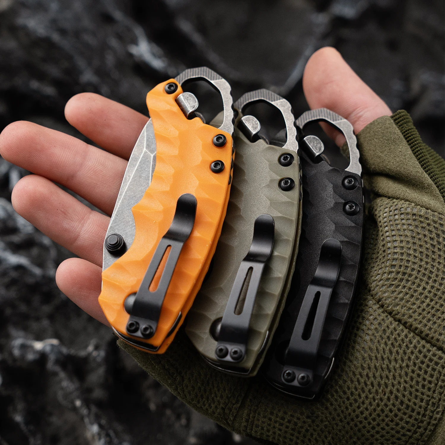 Multi-functional Pocket Folding Knife With Bottle Opener, Portable For Outdoor Camping, Hiking, Rock Climbing