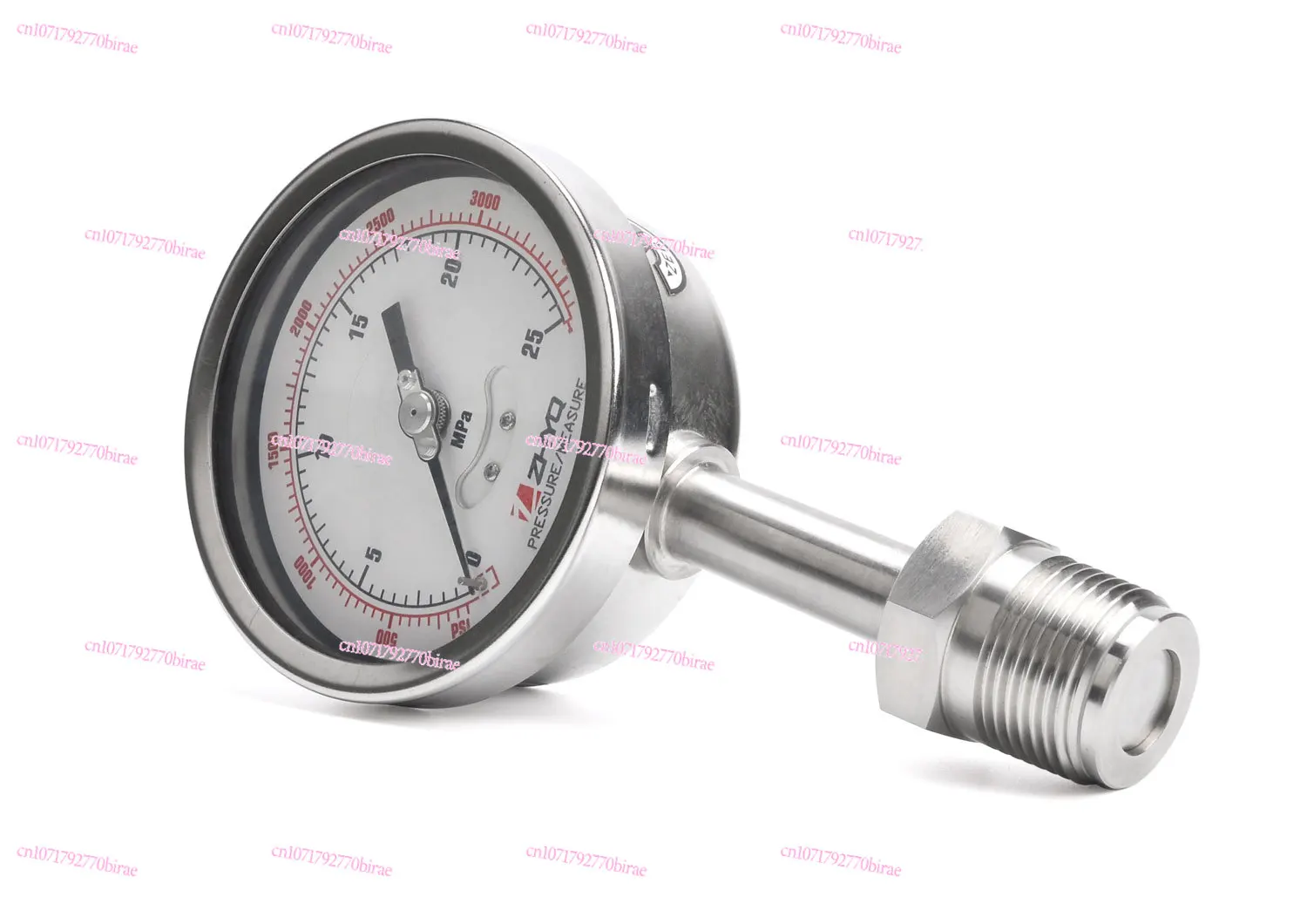 

High Precision Silicon Core Oil Filled Thread Mounting Diaphragm Mud Pump Pressure Gauge