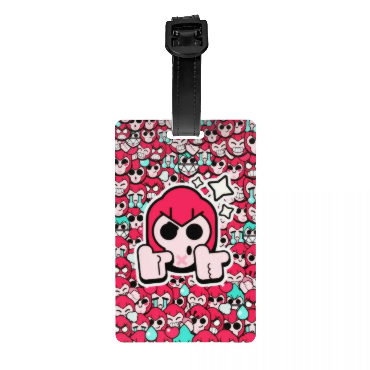 

Custom B-rawl-S-stars Luggage Tags for Suitcases Privacy Cover ID Label