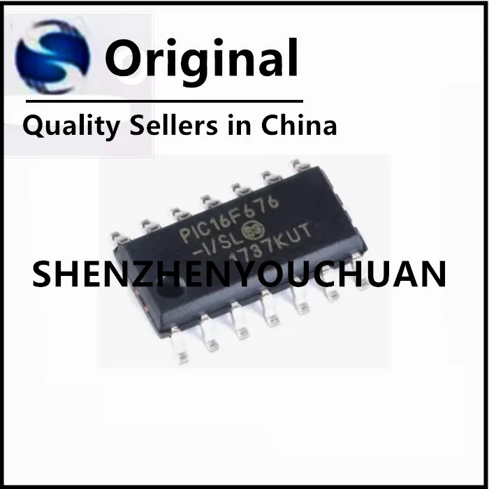 (1-100piece)PIC16F676-I/SL  PIC16F676  SOIC-14   IC Chipset New Original