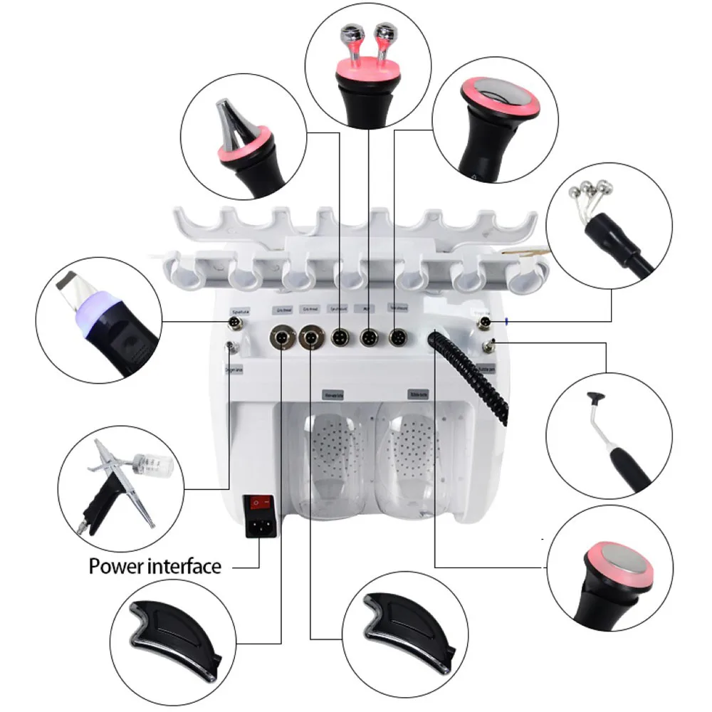 ハイドロダーマブレーションマシン,10 in 1,ディープフェイシャルクリーニング,フェイスリフティング,アクアピーリング,酸素ジェットピール,スキンケア,スパスパデバイス,h2o2