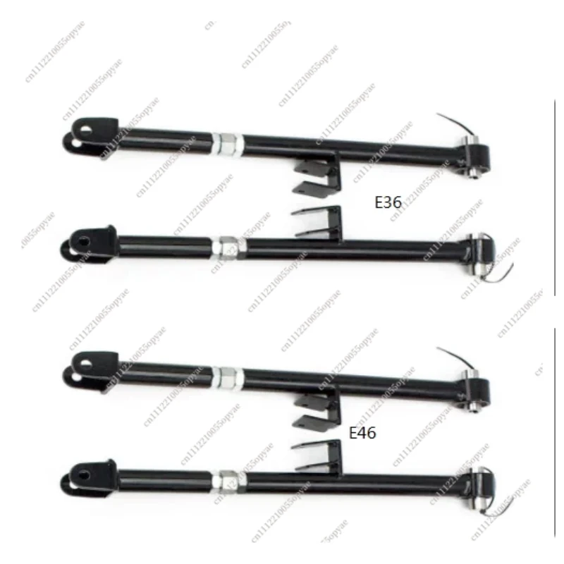 Racing Front Lower Control Arm with Rear Beam Toe Adjustment Tie Rod Fit for BMW E36 E46 Drift