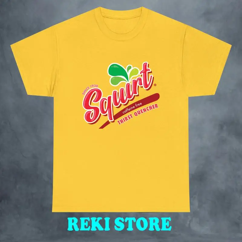 Squirt Best Soda Soft Drink Men's Yellow Size S 5XL T shirt