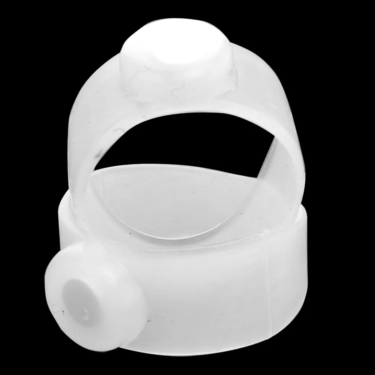 

Healthy Body Slimming Magnetic Toe Rings Translucent White 1100 Magnet Appetite Control Acupressure Points