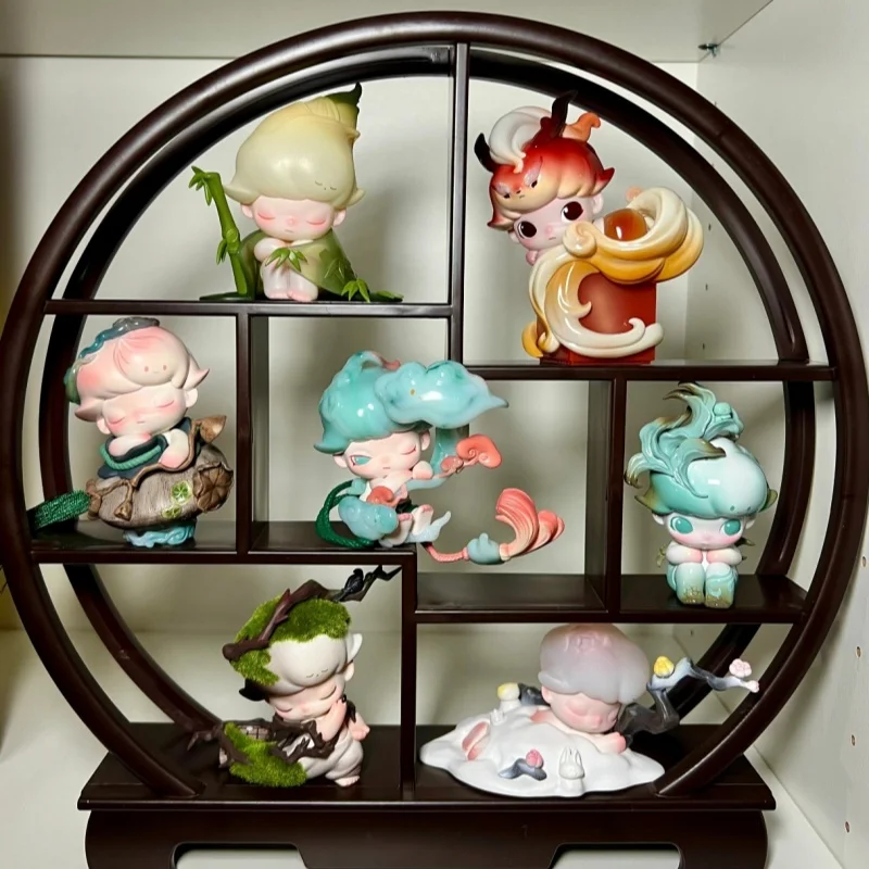 

Подлинная серия Popmart Dimoo Stories In The Cup, слепая коробка, милая фигурка, милая кукла, модная игрушка, украшение для рабочего стола, подарок на день рождения