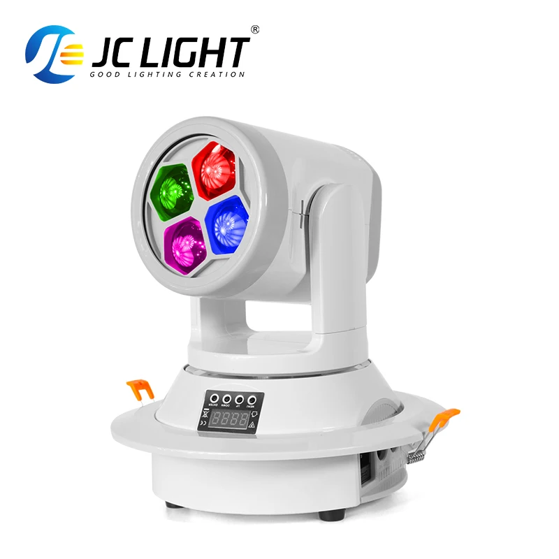 120W Bee Eye Led Beam 4X20W Led Lamp Kraal Wassen Moving Head Podiumverlichting Rgbw 4in1 Mini Disco Licht Voor Ktv Party Bar