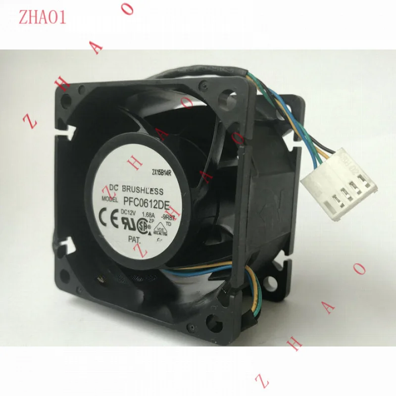 Z for  Delta PFC0612DE -9R87 DC12V 1.68A 6038 60mm PWM cooling fan 4pin