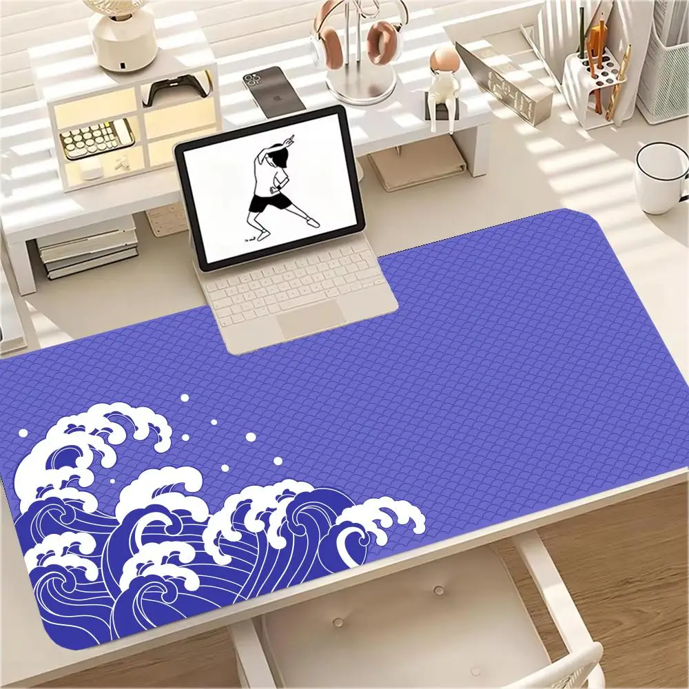 Wave Series Mouse Pad 900x400MM Large Gaming Mousepad Keyboard Gamer Rubber Anti-wrinkle Anti-Slip Bottom Desk Mat