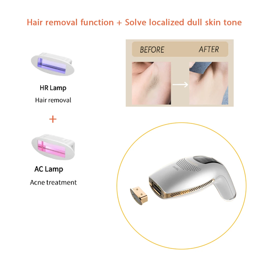 Hair removal device accessories for DEESS GP590PLUS