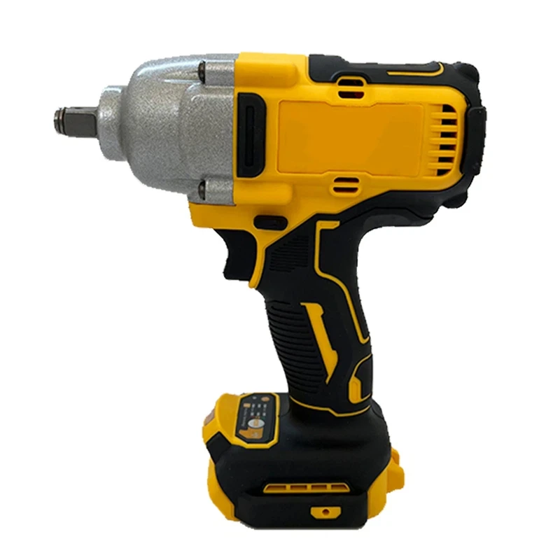 Fit Dewalt DCF892 812N.m Brushless Electric Wrench 1/2 Inch Cordless Impact Driver High Torque Three Speed Auto Repair PowerTool