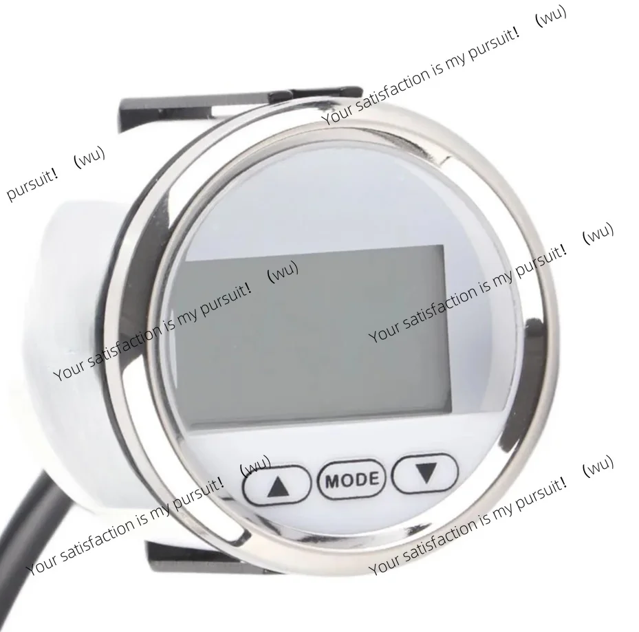 for Yachts Boats Marine Instruments Depth Transducer Depth Sounder Waterproof Dash Depth Finder Transducer with White Backlight