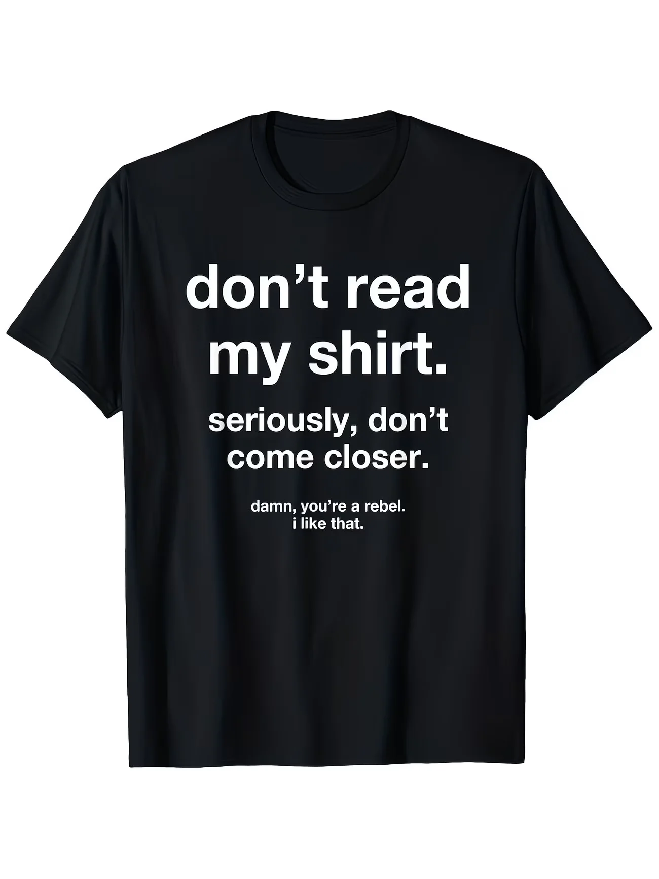 Novelty Men'S Don't Look at My Shirt Sarcastic Rebel Vintage T Shirt Tee Oversize Ironic Humor Weirdcor Sarcastic Hilarious meme