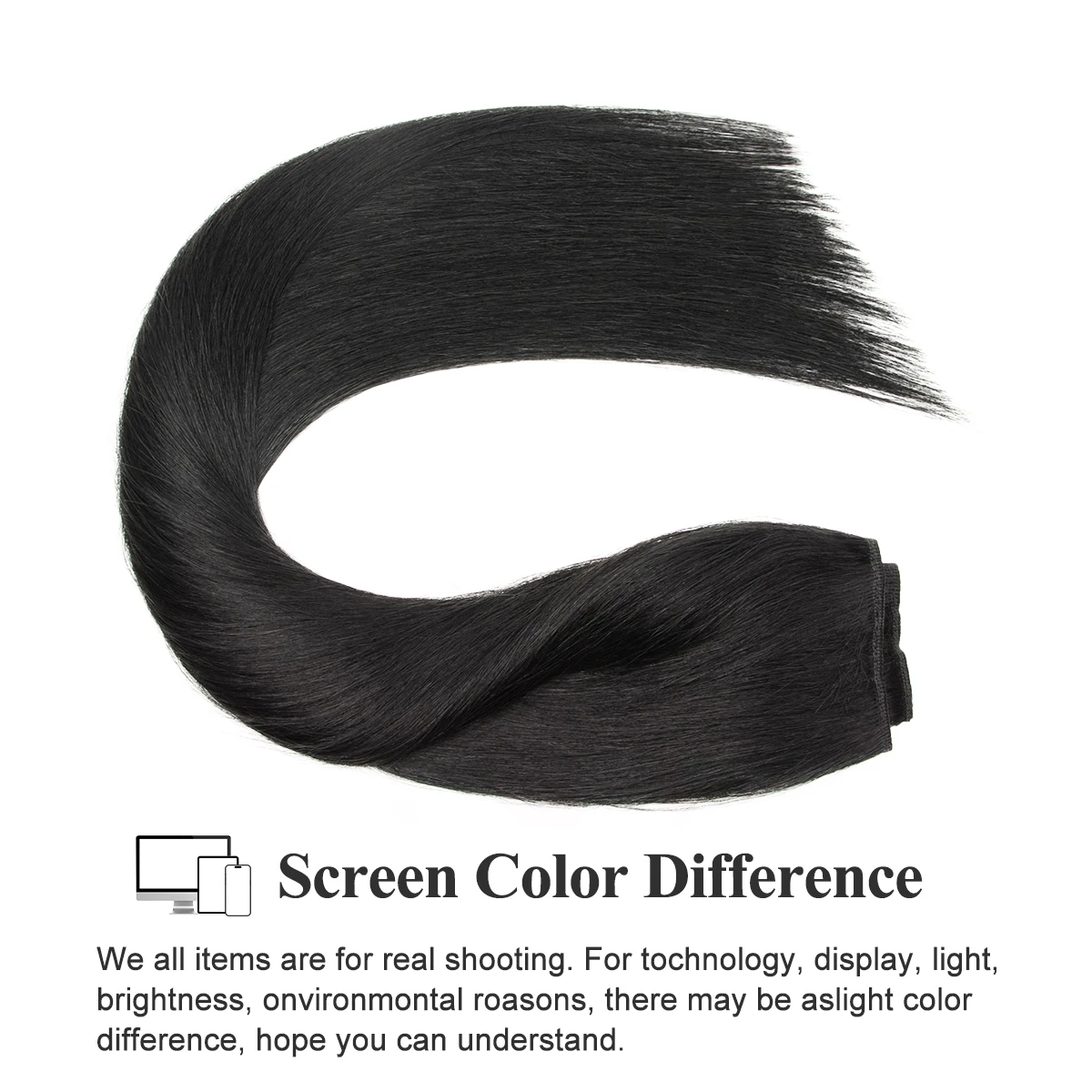 سلك شعر هالو في وصلات الشعر، شعر بشري مستقيم، خط صيد السمك، وصلات شعر طبيعية مع 4 مشابك، لحمة شعر، إضافة حجم #3