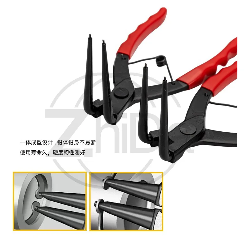 Reinforced Car Clip Removal Pliers, Interior Fastener Remover, Diagonal Plier For Plastic Rivet Audio Panel Disassembly