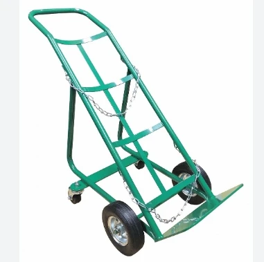 Heavy  trolley 120kg 130kg 140kg hospital oxygen cylinder trolley gas cylinder steel