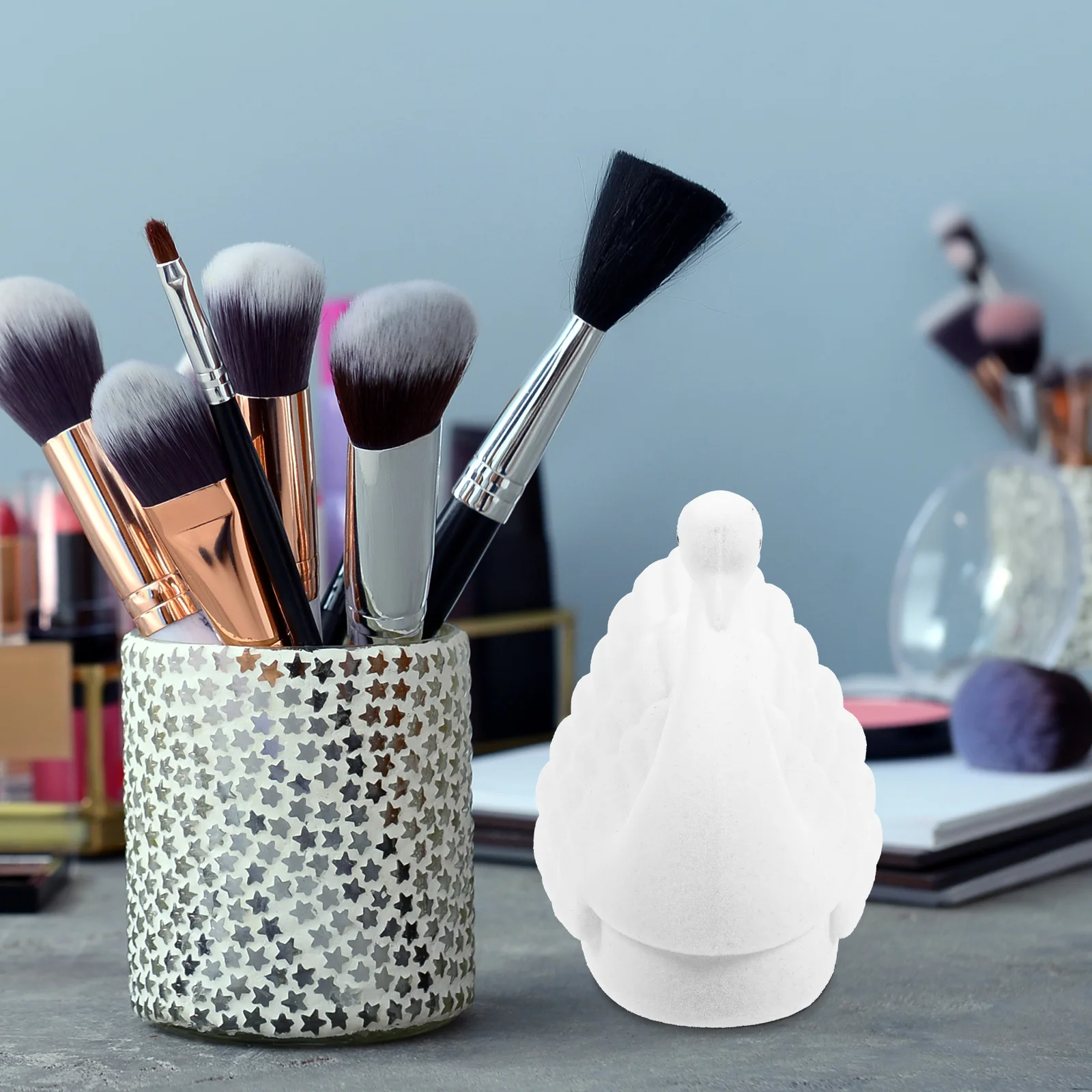 

1pc Swan Shape Ring Box Jewelry Gift Box For Wedding Engagement Valentine'S Day Anniversary Bridal Shower Ring Container Decor