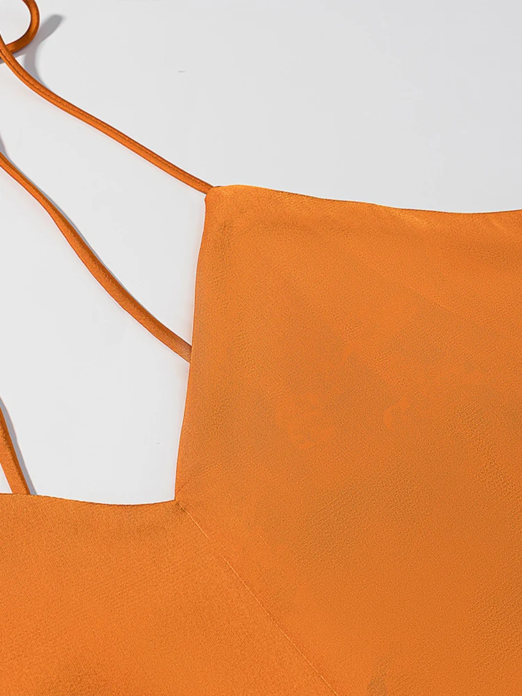 Europese en Amerikaanse stijl herfst nieuwe modetrend temperament dameskleding accessoires satijnen textuur midi lange jurk