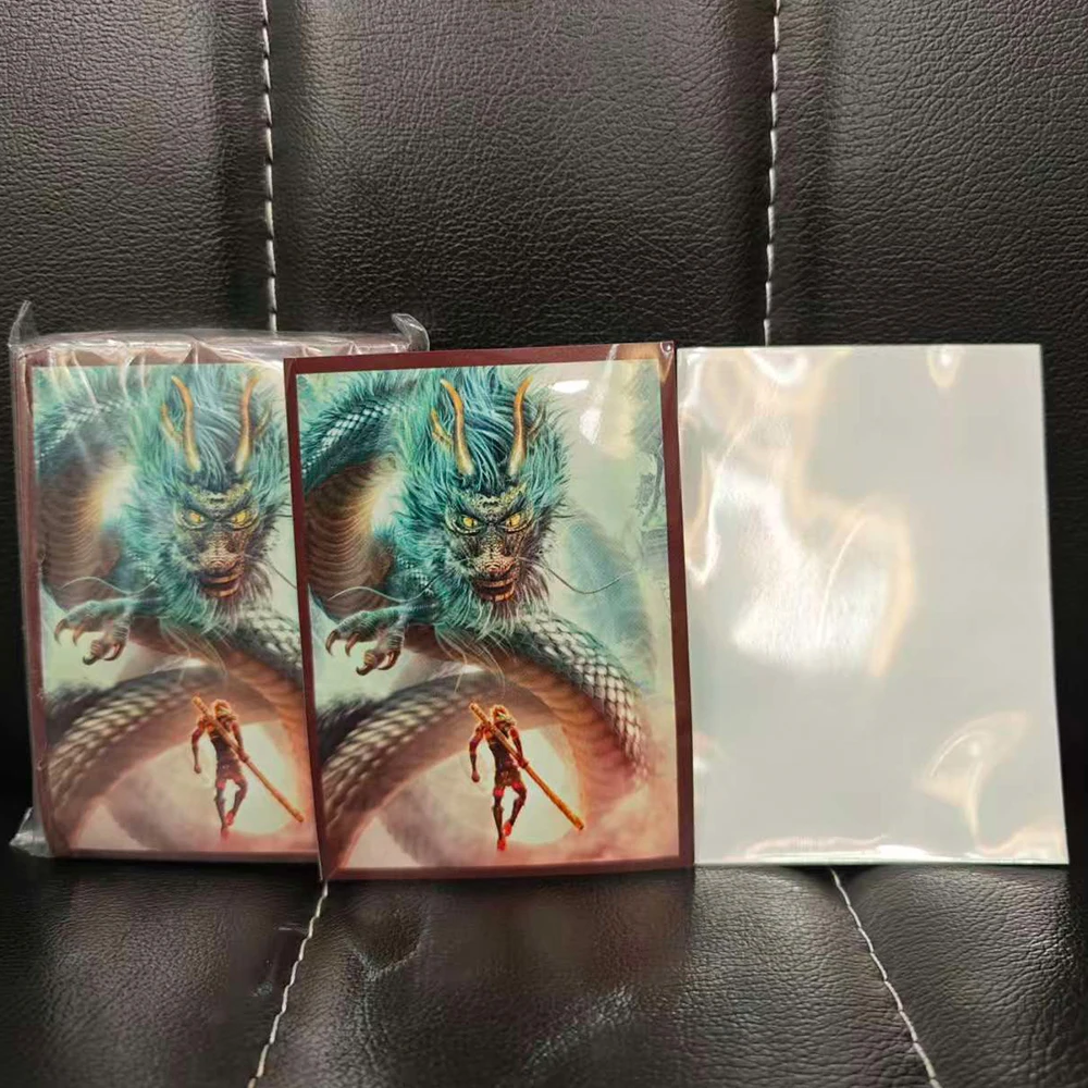 60PCS The Monkey King Returns Card Sleeves TCG Standard Size Card Protectors Table Game Protective Cover 66x91mm For the fans