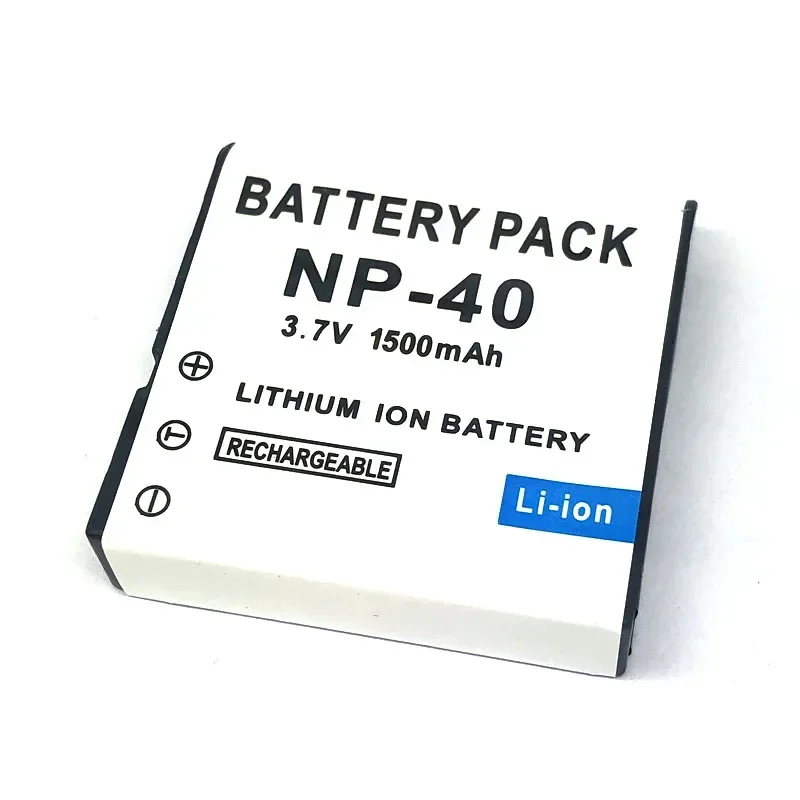 NP-40 3.7V 1500MAh Baterai Kamera + Pengisi Daya untuk Casio EX Z30 Z40 Z50 Z55 Z57 Z400 Z750 Z850 FC100 FC150 FC160S P505 P600 P700