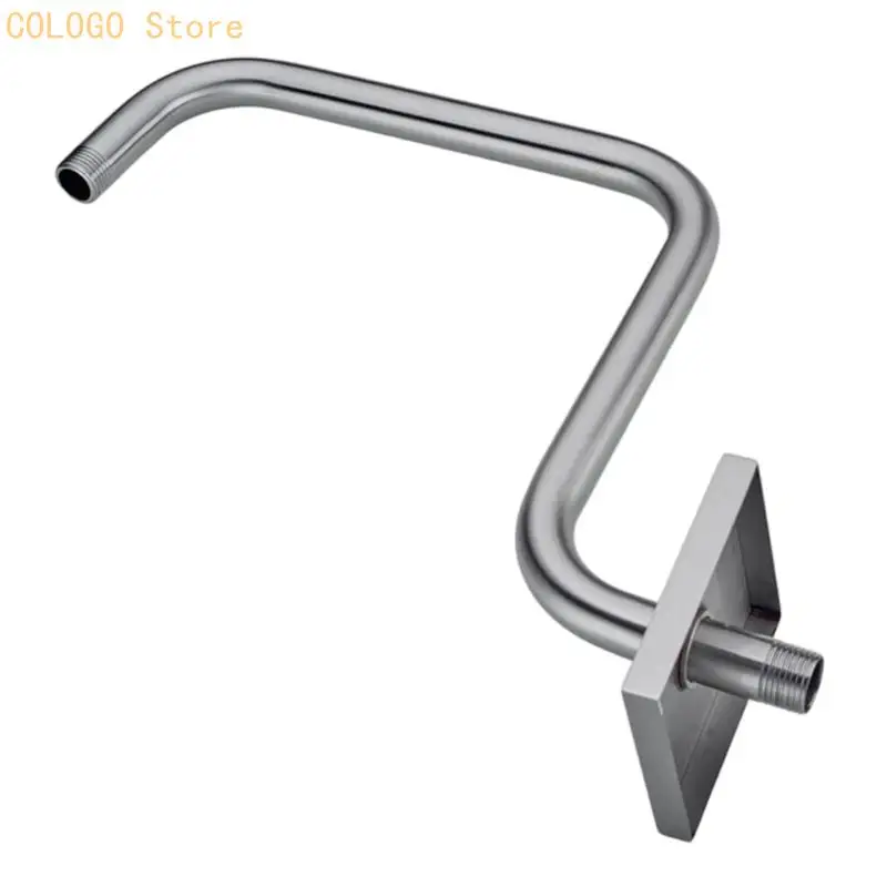 Bathroom Shower Arm Replacement Pipe with Arched Profile D0LD