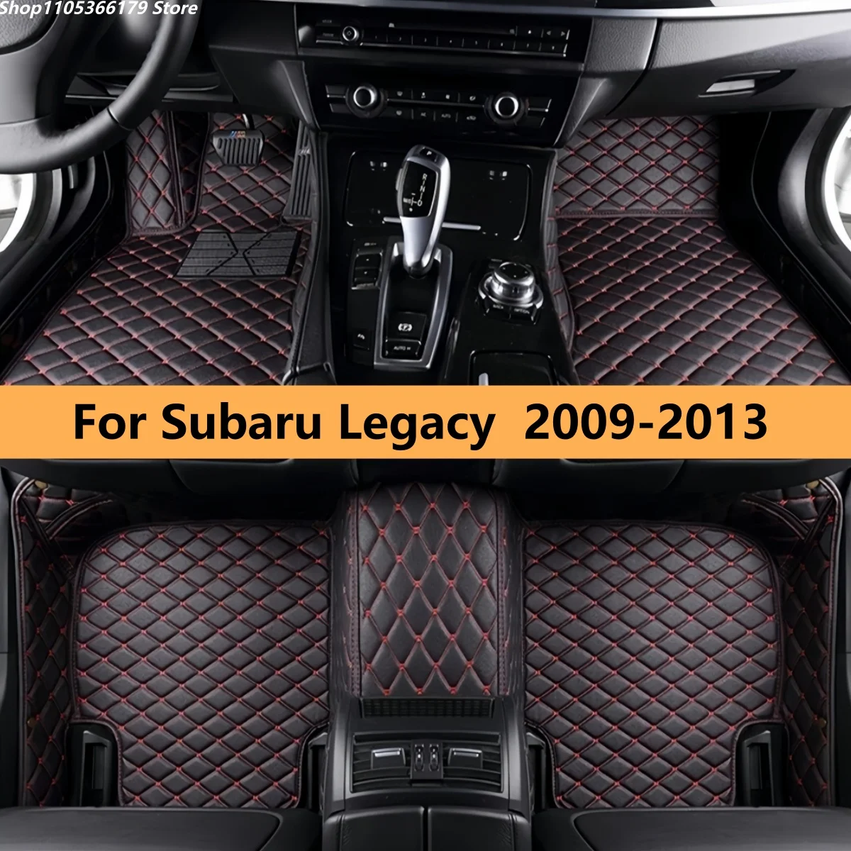 

Car Floor Mats For Subaru Legacy（5-seat）2009 2010 2011 2012 2013 Floor Mat Car Mat Accessories Men Women Interior Accessories