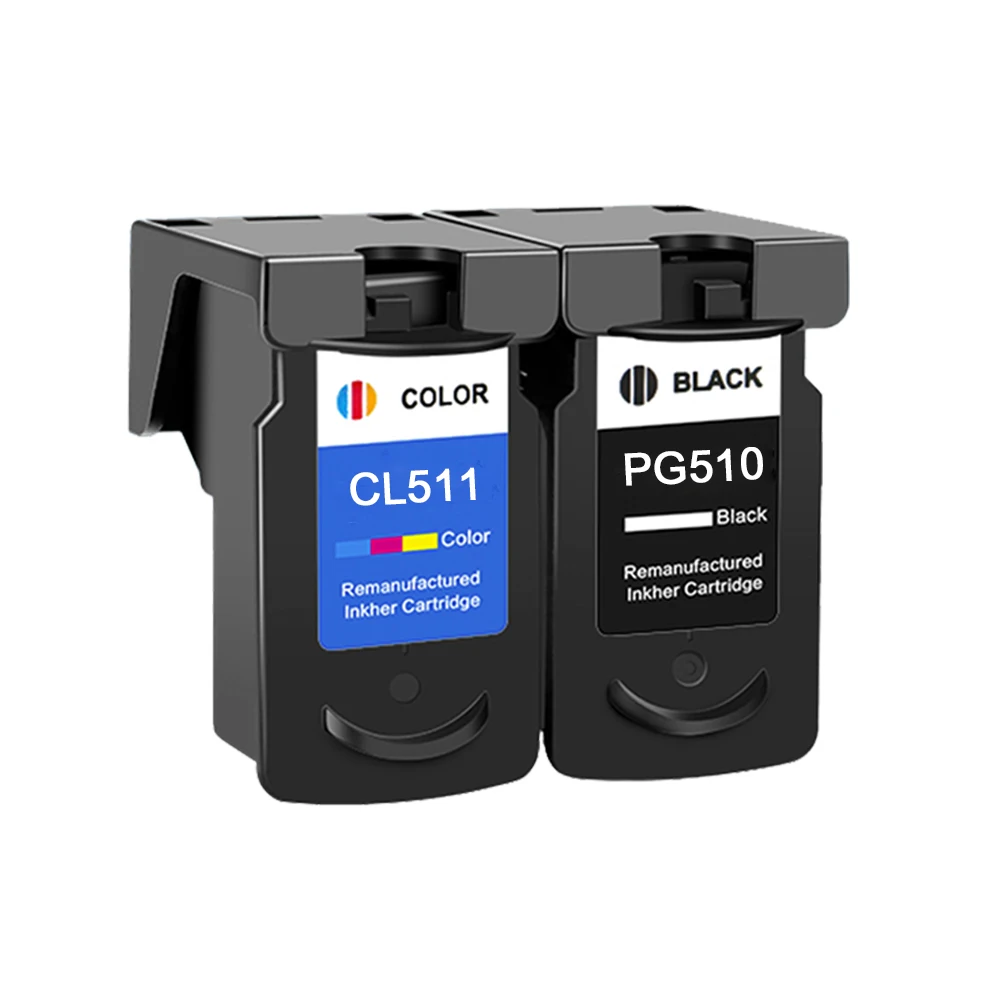 Imagem -06 - Compatível para Canon Pg510 Cl511 510xl pg cl 511xl Pg510 Cartucho de Tinta para Pixma Ip2700 Mp230 Mp240 Mp250 Mp260 Mp270 Mp280