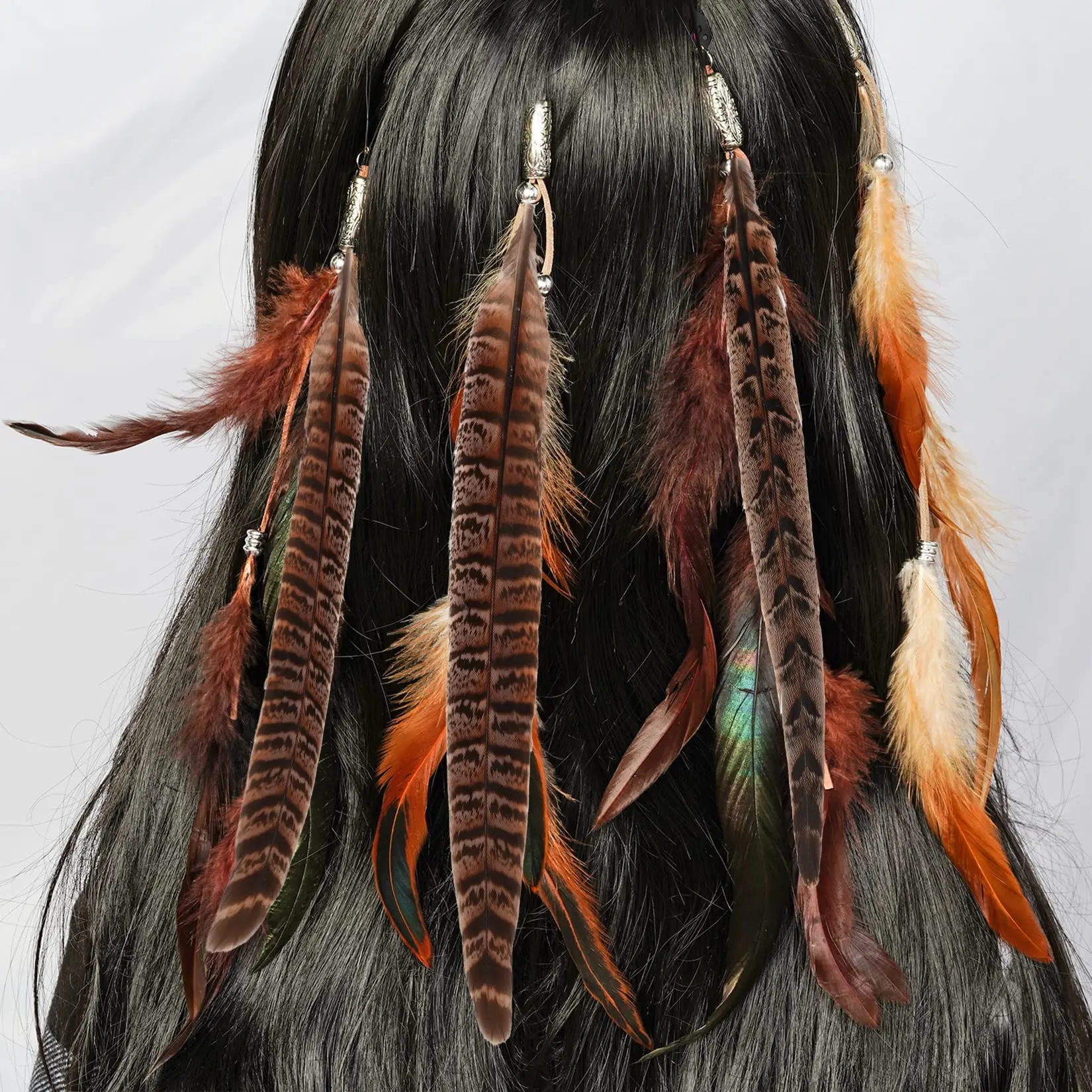 Commercio all'ingrosso 20-35 cm piume d'aquila naturali aquila uccello tacchino piume di fagiano per artigianato fai da te decorazione di nozze penne