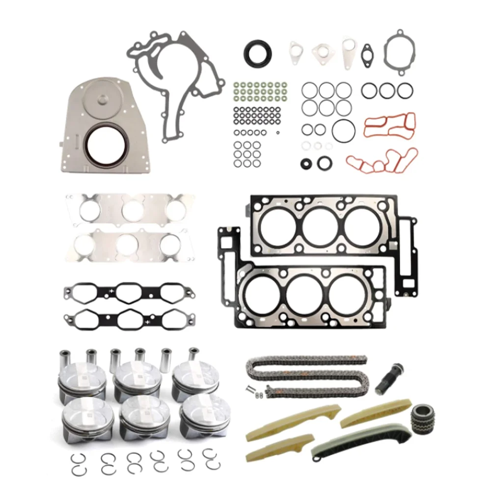 AUTO ENGINE PARTS Rebuilding Gasket Seals Overhaul Kit For Mercedes-Benz C280 W204 W211 M272 3.0L V6 GAS 3.0 L T 2005-2015