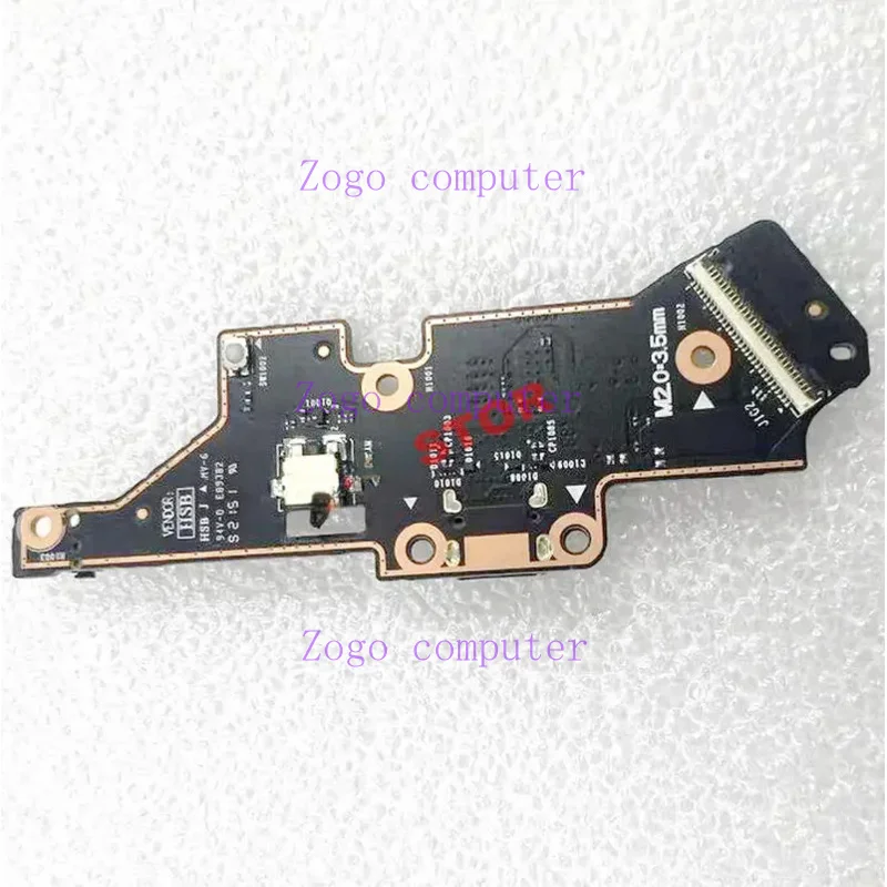 Original for Lenovo Yoga slim 7 Carbon-14ACN06 laptop power Botton Switch USB Type-C IO board NS-D901 5c50s25263 free shipping