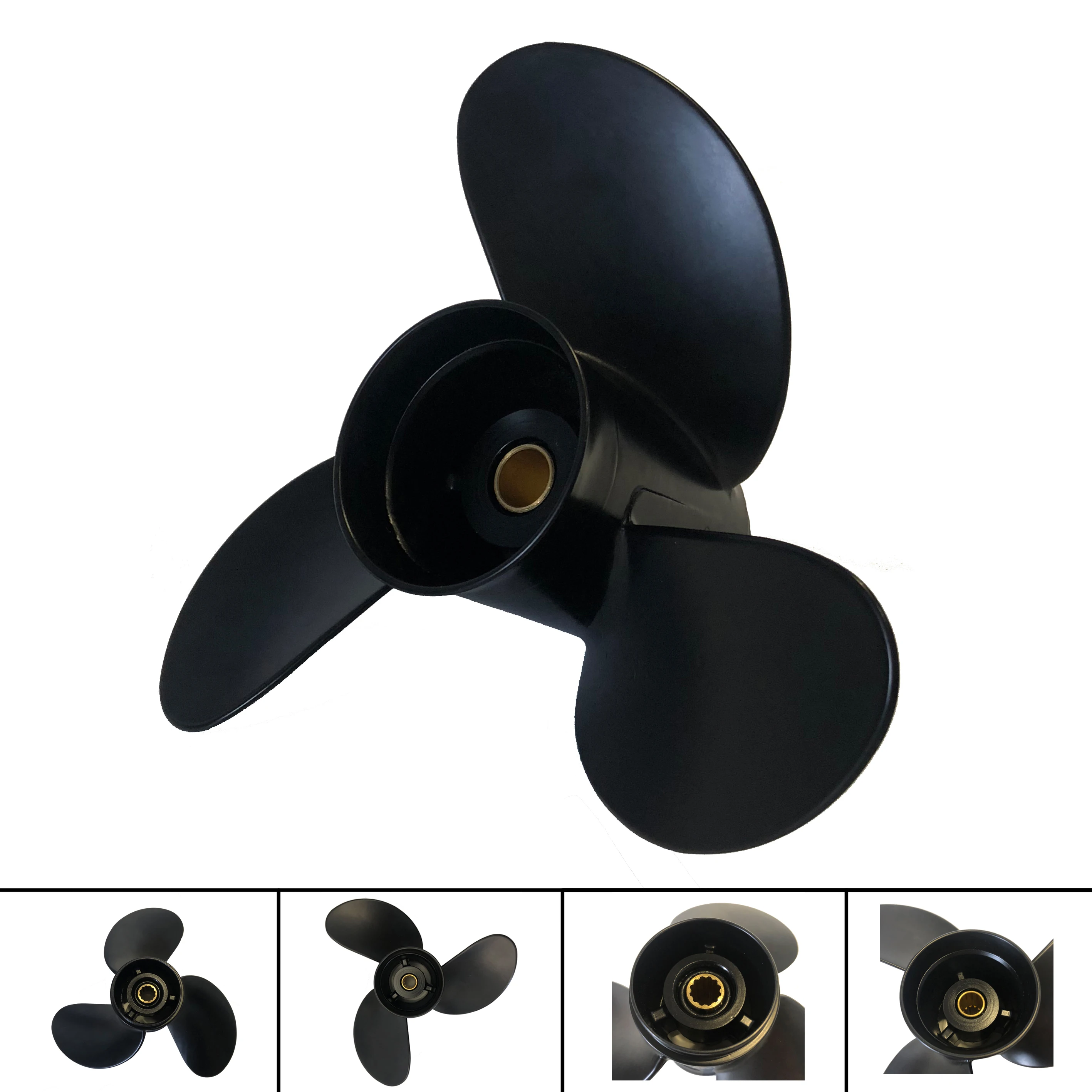 

Boat Outboard Propeller 8.5" X 9" for Mercury Outboard 8HP-9.8HP Tohatsu Nissan Boat Propeller 3B2W64517-1 3B2-64517-1…