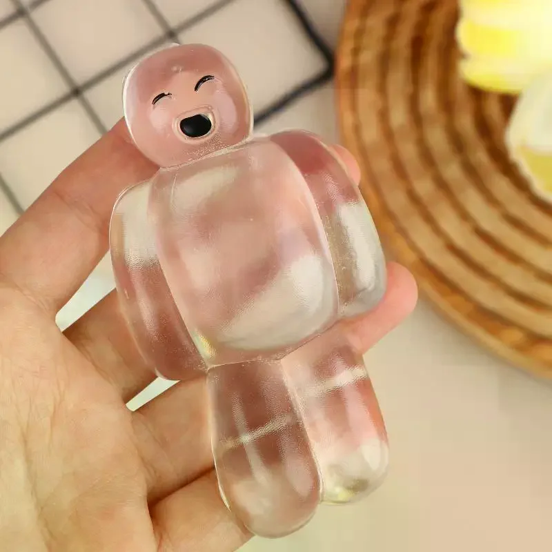 1pc bolha brinquedo fidget espremer sensorial robô popper anti-ansiedade brinquedo para adultos crianças asmr diversão festa presente