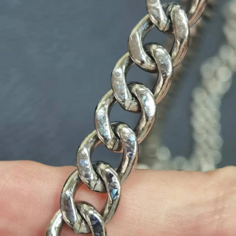 

2 Meters Ice Titanium Crystal Chain for DIY Necklace Bracelet Titanium Ice Flower Chains