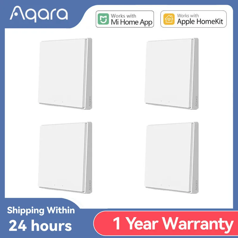 Aqara Wall Switch D1 Zigbee Smart Wireless Key Light Button Wifi Remote Control Aqara Opple Switch Support Mijia APP HomeKit