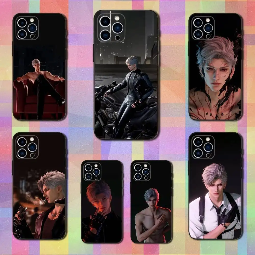 

Hot L-Love And D-Deepspace For iPhone 12,14,13,15,8,7,16,11,17,X,Mini,Plus,Pro,XR,SE,XS,Max,Soft Silicone Black Case