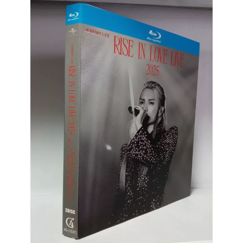 Li Junjie 2025 Concert Blu-ray Rise in Love LIV Official Release High Definition Video Disc Collection