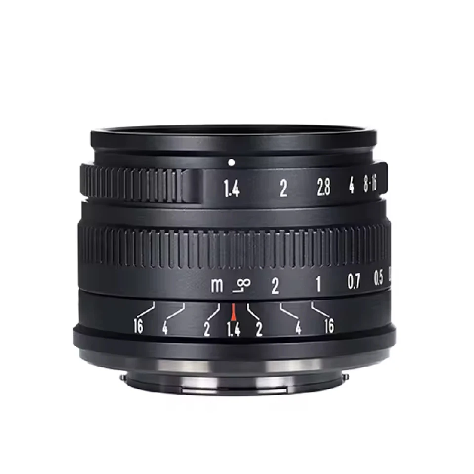 7artisans 35mm F1.4 II APS-C Ręczny obiektyw z mocowaniem stałym do aparatów Sony E Fuji XF Canon EOS-M/RF Nikon Z M4/3 — zdjęcie produktu 7
