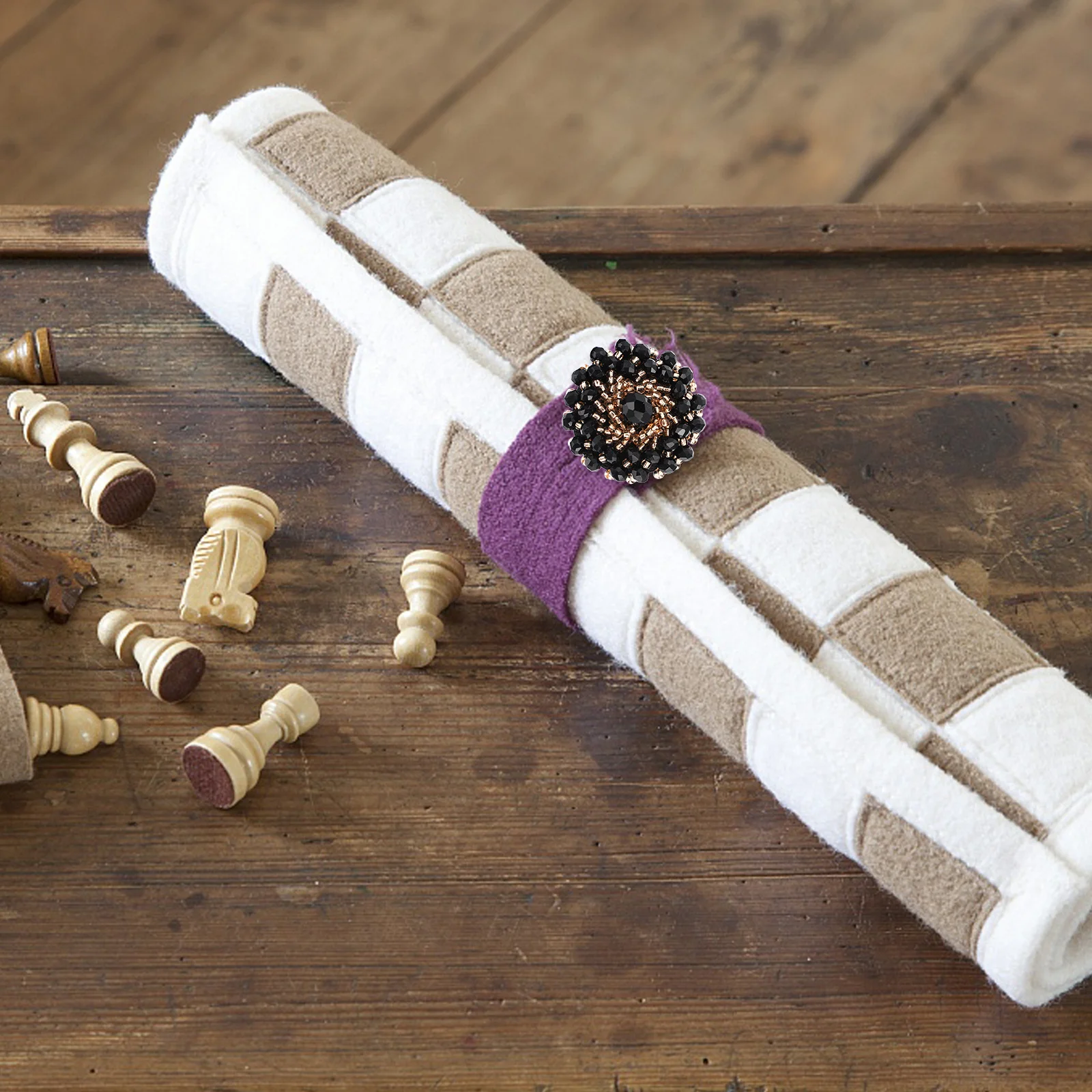 

2Pcs Round Rhinestone Buttons Decorative Sewing Buttons for Sweater Coat Sofa Cushion Repair Craft Ornamental Button Set