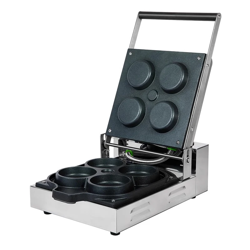 Mini pizza machine, mini pancake machine, frying machine, layer cake machine, baking machine 1200W